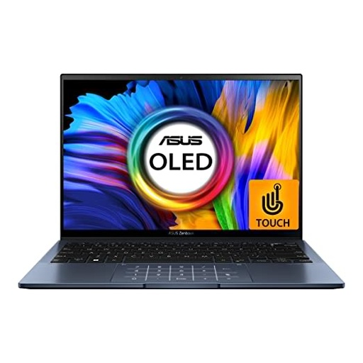 ASUS Zenbook S 13 (2022), 13.3" (33.78 cm) 2.8K OLED 16:10 Touch, AMD Ryzen 7 6800U, Integrated Graphics, Thin and Light Laptop (16GB/1TB SSD/Windows 11/Office 2021/Blue/1.10 kg), UM5302TA-LX701WS