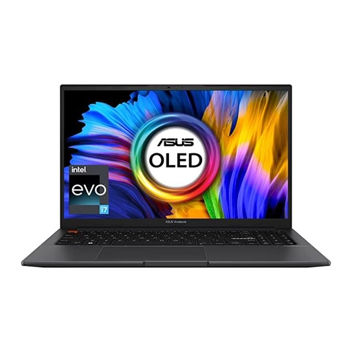 ASUS Vivobook S15 OLED 2022, 15.6" 39.62 cm FHD OLED, Intel Core Evo i7-12700H 12th Gen, Thin and Light Laptop (16GB/512GB SSD/Iris Xe Graphics/Windows 11/Office 2021/Black/1.8 kg), S3502ZA-L702WS