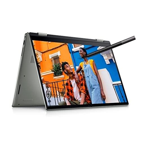 Dell Inspiron 7425 2in1 Laptop - AMD Ryzen7-5825U, Windows 11+MSO'21, 16 GB GDDR4, 512GB SSD, 14"/35.56Cms FHD+ Touch 250 nits, Active Pen, Backlit KB + FPR (D560733WIN9P, 1.7Kgs)
