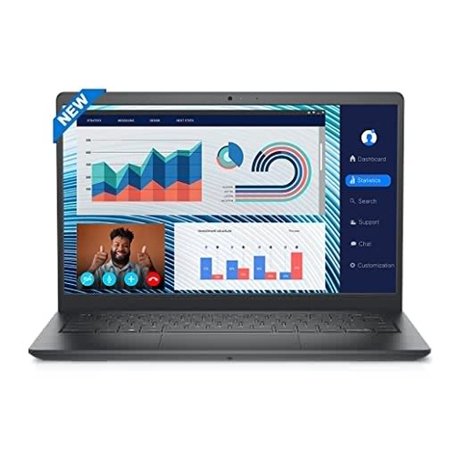 Dell Vostro 3420 Laptop - Intel i5-1135G7, 8GB DDR4 & 512GB SSD, Windows 11 + MSO'21, 14.0"/35.56Cms FHD WVA AG 250 nits Narrow Border, Carbon Black (D552281WIN9BE, 1.48Kgs)