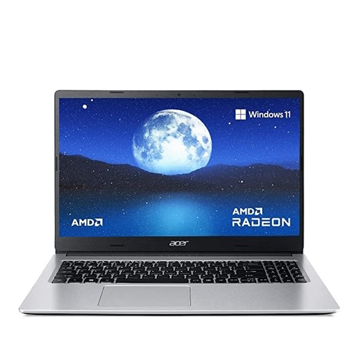 Acer Aspire 3 AMD Athlon Silver 3050U Dual-core Processor 15.6" (39.6 cms) Laptop - (4 GB/256 GB SSD/Windows 11 Home/AMD Radeon Graphics /1.9Kg/Silver) A315-23
