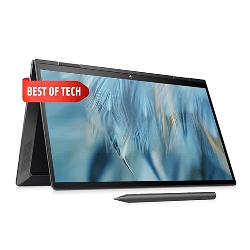 HP Envy 13 X360 AMD Ryzen 5 5600U 13.3 inch(33.8 cm) FHD 1000 Nits Gorilla Glass Touch 2-in-1 Laptop(8GB RAM/512GB SSD/B&O/AMD Radeon Graphics/Win 11/Fast Charge/MSO/Alexa/Pen/FPR/1.32 Kg,13-ay1062AU