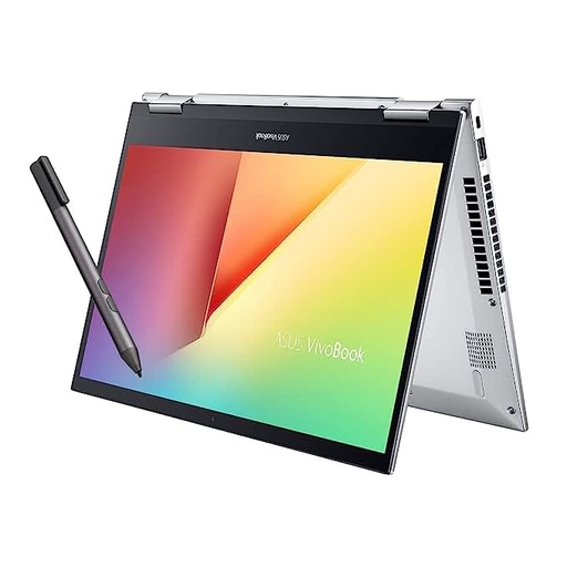 ASUS VivoBook Flip 14 (2021) Intel Core i3-1115G4 11th Gen 14 inches FHD LED IPS Touch 2-in-1 Laptop (8GB RAM/512 GB SSD/Windows 11/MS Office H&S/1 Year McAfee/Silver/1.5 Kg), TP470EA-EC311WS