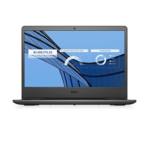 Dell New 14 Intel i3-1005G1 Laptop, 4Gb RAM, 1TB HDD + 256GB SSD, 14 inches(35cm) FHD AG Display, Windows 10+ MSO, Black (Vostro 3401, D552151WIN9BE), 1.58kg