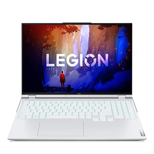 Lenovo Legion 5 Pro AMD Ryzen 7 6800H 16" (40.64cm) QHD IPS 165Hz 500Nits Gaming Laptop (16GB/1TB SSD/Win 11/Office 2021/NVIDIA RTX 3060 6GB/Alexa/3 Month Game Pass/Glacier White/2.5Kg), 82RG00ELIN