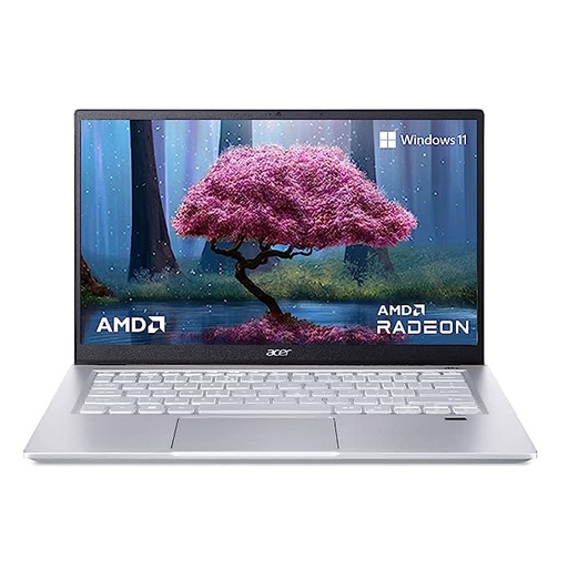 Acer Swift X Sfx14-41G Creator Laptop Thin & Light 14 Inches Full Hd 100% Srgb AMD Ryzen 7 5800U Nvidia RTX 3050Ti Laptop Graphics 16Gb Lpddr4X 1Tb Ssd Backlit Kb 1.39Kg Mso Windows 11 Home