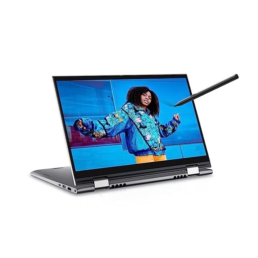 Dell Inspiron 5410 14 Inches Fhd Touch Display 2In1 Laptop (Intel I5-1135G7/8Gb/512Gb Ssd/Nvidia Mx350 2Gb Card Graphics/Windows 10 + Mso/Backlit Kb + Fpr + Active Pen/Silver Metal Color) 1.5Kg