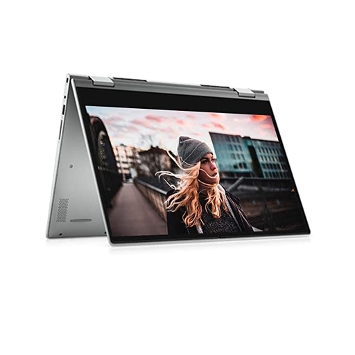 Dell Inspiron 5406 Intel 11th Gen i3-1115G4 14 inches FHD Display 2 in 1 Laptop (4GB / 256GB SSD / Integrated Graphics/ Windows 10 + MS Office / Backlit with FPR / Platinum Silver) D560446WIN9S