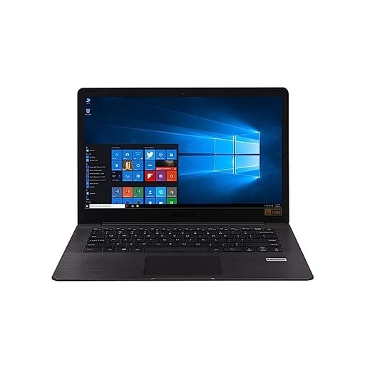 AVITA PURA NS14A6INU541-MEGYB 14-inch Laptop (AMD Ryzen 3-3200U/8GB/256GB SSD/FHD Display/Windows 10 Home in S Mode/AMD Radeon Vega 3 Graphics/1.34 kg), Metallic Black with 3 in 1 Sleeve (Grey)