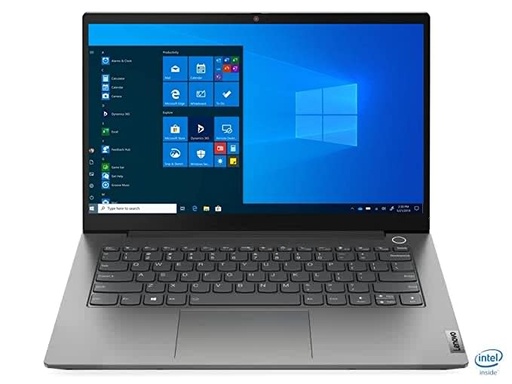 Lenovo ThinkBook 14 Intel 11th Gen Core i3 14" (35.56cm) FHD IPS 300 Nits Antiglare 100% sRGB Thin and Light Laptop (8GB RAM/512GB SSD/DOS/Mineral Grey/1.4 kg), 20VDA0QMIH