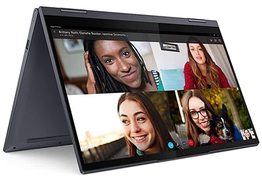 Lenovo Yoga 7 11th Gen Intel Core i5 14" (35.56cm) FHD IPS Convertible Laptop (16GB/512GB SSD/Windows 10/MS Office/300Nits/Backlit Keyboard/Fingerprint Reader/Slate Grey/1.43Kg), 82BH00DYIN