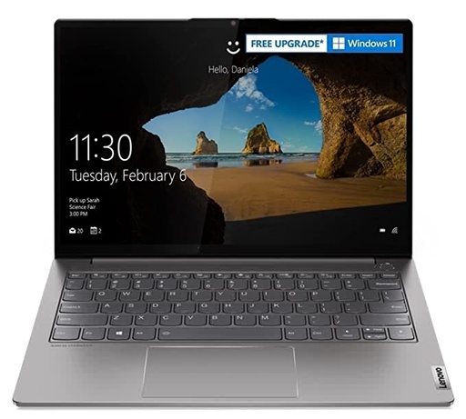 Lenovo ThinkBook 13s Intel 10th Gen Core i3 Laptop (4GB/128GB SSD/Windows 10 Home/1.26 Kg), 20V9A05EIH