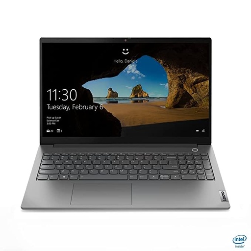 Lenovo ThinkBook 15 Intel 11th Gen Core i5 15.6" (39.62 cm) FHD IPS 300 nits Antiglare Thin and Light Touch Screen Laptop (8GB/512GB SSD/Windows 11/MS Office/Mineral Grey/1.7 Kg), 20VE00WBIH