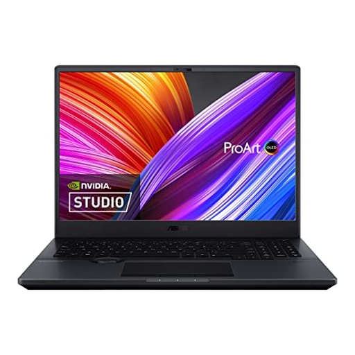 ASUS ProArt Studiobook 16 OLED (2022) Dial, 16.0" (40.64 cms) 4K OLED, Intel Core i9 12th Gen, Laptop (16GB/1TB SSD/6GB RTX 3060 Graphics/Windows 11/Office 2021/Black/2.4 Kg) H7600ZM-L901WS