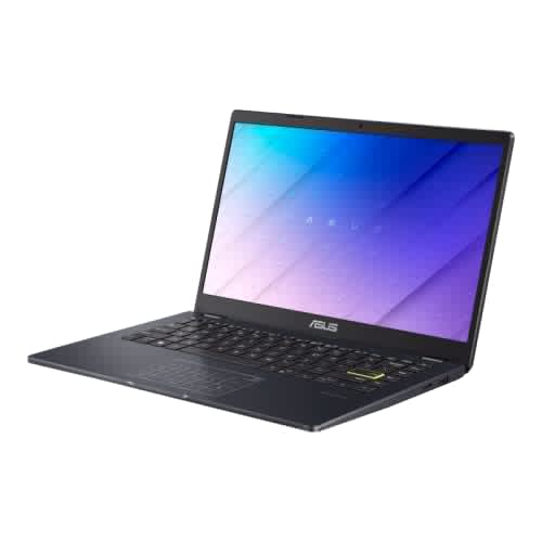 ASUS Laptop E410KA-EK101WS PQC-N6000/Intel/ 8G/256 PCIe SSD/Peacock blue/14(35cm) FHD/1Y International Warranty + McAfee/Windows 11 + Office H&S/NumberPad