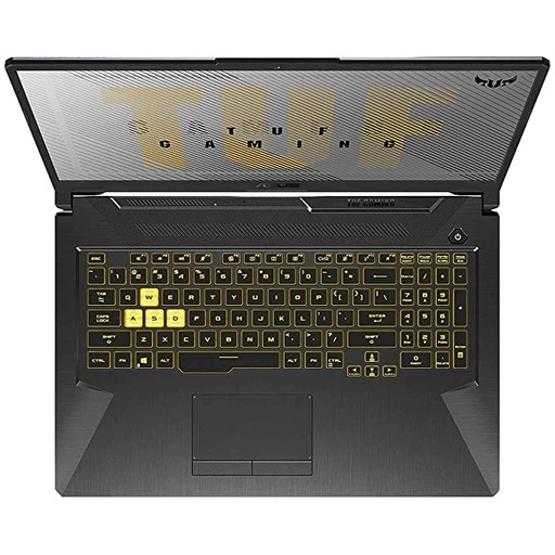 ASUS TUF Gaming F17 FX766LI-HX185T Intel Core i5-10300H 17.3 inches FHD Laptop, GTX1650Ti-4GB/ 8GB/ 512G SSD/144hz/ RGB Backlit/ WIFI6/ 48Wh/ Windows 10 (Fortress Gray)