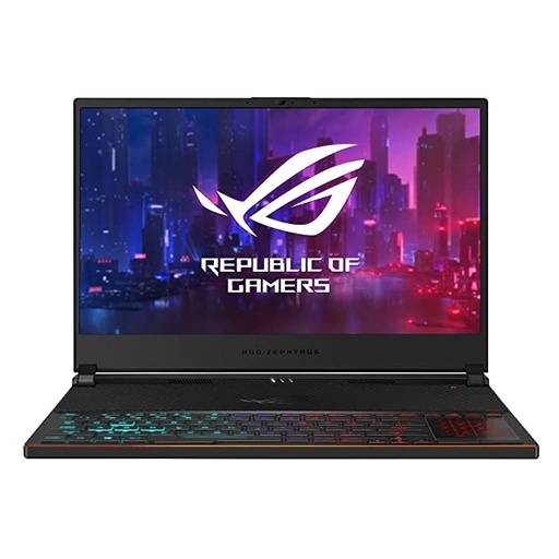 ASUS ROG Zephyrus S GX531GW-ES009T Intel 8th Gen Core i7 8750H 15.6 inches 144Hz /16GB/512GB PCIe SSD/Windows 10/NVIDIA RTX 2070 Max-Q 8GB Graphics Full HD Gaming, Business Laptop, Black, 2.10kg