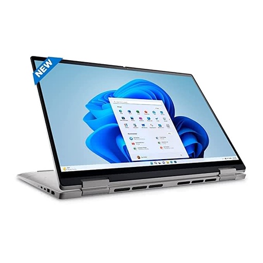 Dell Inspiron 7620 2in1 Laptop, i5-1235U, 8GB DDR4, 512GB SSD, Integrated, 16" (40.64Cms) FHD+ WVA AG Touch 60 Hz LBL 300 nits Plus, Active Pen, Win 11+ MSO'21, Platinum Silver (D560905WIN9S, 2.1Kgs)