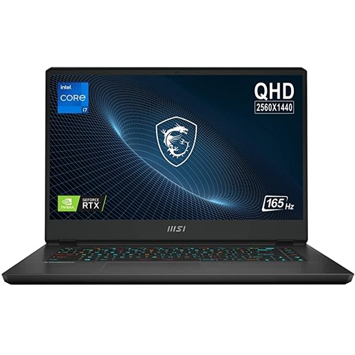 MSI Gaming Vector GP66, Intel 12th Gen. i7-12700H, 15.6" QHD 165Hz Gaming Laptop (16GB/1TB NVMe SSD/Windows 11 Home/Nvidia RTX 3070Ti 8GB GDDR 6/Black/2.38Kg), 12UGS-234IN