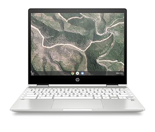 HP Chromebook X360 Intel Celeron N4000 12 inches HD+ Touchscreen Laptop (4GB SDRAM, 32 GB eMMC, Chrome OS, 12b-ca0010nr, Ceramic White, 1.35kg)
