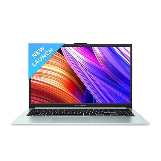 ASUS Vivobook Go 15 (2023), AMD Ryzen 5 7520U, 15.6" (39.62 cm) FHD, Thin & Light Laptop (16GB/512GB SSD/Windows 11/Office 2021/Alexa Built-in/Green Grey/1.63 kg), E1504FA-NJ543WS