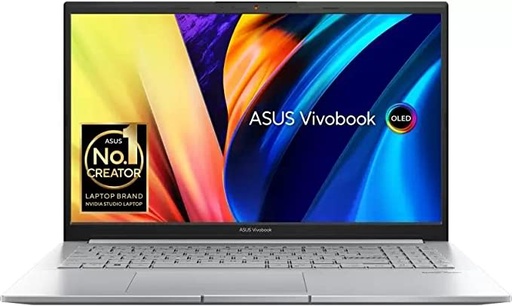 ASUS Vivobook Pro 15 OLED Core i5 12th Gen - (16 GB/512 GB SSD/Windows 11 Home/4 GB Graphics/NVIDIA GeForce RTX 3050) K6500ZC-L502WS Creator Laptop (15.6 Inch, Cool Silver, 1.80 kg, with MS Office)
