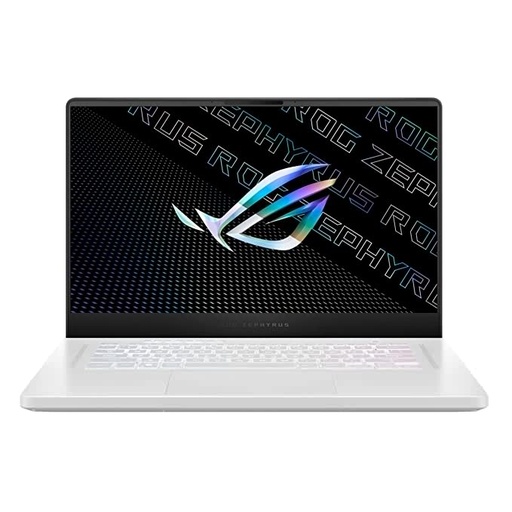 ASUS ROG Zephyrus G15, AMD Ryzen 7 6800HS, 15.6" (39.62 cm) WQHD 165Hz/3ms, 6GB RTX 3060 Graphics, Gaming Laptop (16GB/1TB SSD/Windows 11/Office 2021/90WHr Battery/White/1.9 kg), GA503RMZ-HQ154WS