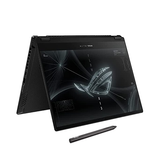 ASUS ROG Flow X13 (2022), 13.4" (34.03 cms) FHD+ 16:10, 120Hz Touch, AMD Ryzen 7 6800HS, 4GB RTX 3050 Graphics, 2-in-1 Gaming Laptop (16GB/1TB SSD/Windows 11/Office 2021/Black/1.3 Kg), GV301RC-LJ022WS