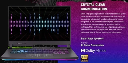 ASUS ROG Strix G15 G513RC-HN084WS R7 6800H/ RTX3050- 4GB/ 8G+8G/ 1T SSD-Gen4/ 15.6 FHD-144hz/ Backlit KB- 4 Zone RGB/ 56Whr/ Win 11/ Office Home & Student 2019/ 0/ McAfee(1 Year)/ 2G-Volt Green