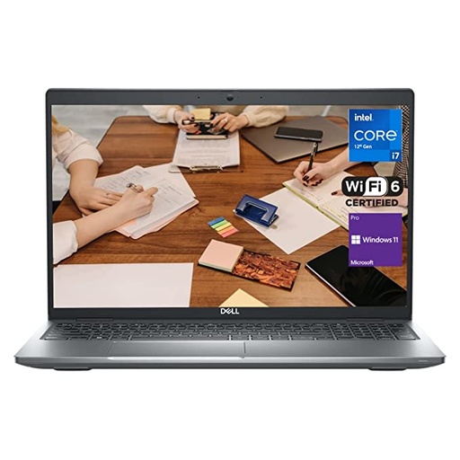 Dell Latitude 5530 Business Laptop, 15.6" FHD Display, Intel Core i7-1255U Processor, 32GB RAM, 2TB SSD, Webcam, HDMI, RJ45, Memory Card Reader, Backlit Keyboard, Wi-Fi 6, Windows 11 Pro