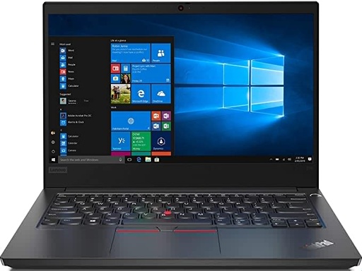 Lenovo ThinkPad E14 Intel Core i3 10th Gen 14-inch Full HD Thin and Light Laptop (4GB RAM/ 256GB SSD/ DOS/ Black/ 1.77 kg), 20RAS0LY00