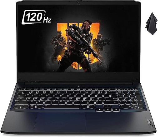 2022 Lenovo IdeaPad Gaming Laptop 15.6" FHD IPS 120Hz, AMD Ryzen 5 5600H (Beats i7-10850H), GeForce RTX 3050 Ti Graphics, 64GB DDR4 RAM, 2TB SSD, Backlit Keyboard, Wireless-AX, Windows 11