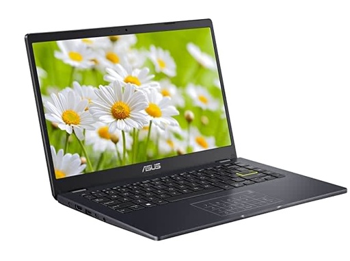 Asus 14? HD Thin Light Student Laptop E410MA 2022 Newest , Intel Celeron N4020(up to 2.8 GHz), 4GB RAM, 128GB Storage (64GB eMMC + 64GB MSD Card), Number Keypad, Windows 11, Blue + 3in1 Accessories