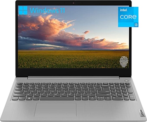 Lenovo Ideapad 3 Laptop, 15.6" FHD Display, 11th Gen Intel Core i3-1115G4, 20GB RAM, 512GB PCIe SSD, Webcam, HDMI, Wi-Fi, Fingerprint Reader, Bluetooth, Windows 11 Home, Platinum Grey
