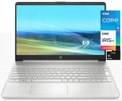 2021 HP 15.6 Inch Full HD 1080P Business Laptop, 11th Gen Intel Quad-Core i5-1135G7, 32GB DDR4 RAM, 1TB PCIe SSD, Intel Iris Xe Graphics, USB-C, HDMI, Wi-Fi, Fingerprint Reader, Win10 S + TiTac Card
