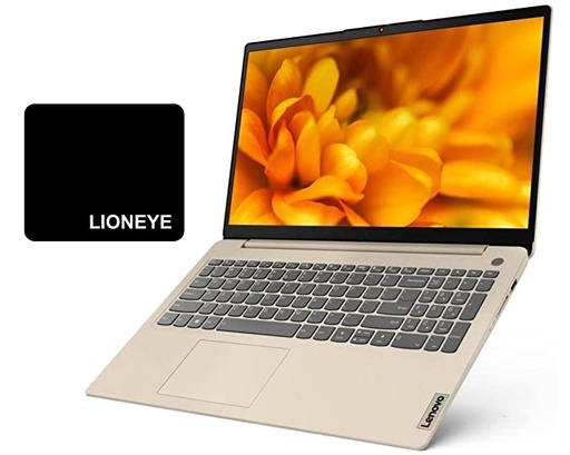 2022 Lenovo IdeaPad 3i 15 Touchscreen Laptop, Intel i3-1115G4 8GB RAM 256GB SSD, 15.6 FHD Display, Fingerprint Reader, Webcam for Remote School&Work, Premium Lightweight, Windows 11 S, LIONEYE Bundle
