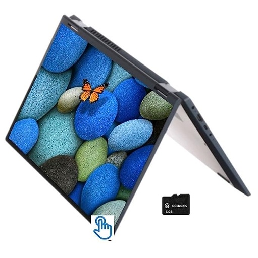 Newest Lenovo IdeaPad Flex 5 14" 2-in-1 Laptop, FHD IPS Touchscreen, AMD Ryzen 3 5300U Quad-Core, 4GB DDR4 1TB SSD, HDMI USB-C Bluetooth Webcam Windows 10S, Abyss Blue, Goldoxis Card