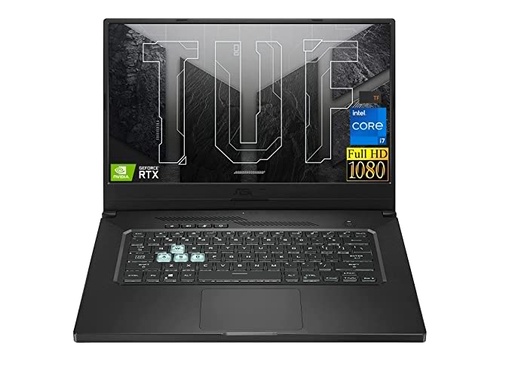 ASUS 2022 New Flagship TUF Dash UltraSlim Gaming Laptop: 15.6" FHD 144Hz IPS Display, Intel Gaming H 8-Core i7-11370H, 32GB RAM, 512GB SSD, 4GB GeForce RTX 3050Ti, Wifi6, Backlit-KYB, DTS, Win10H, TF