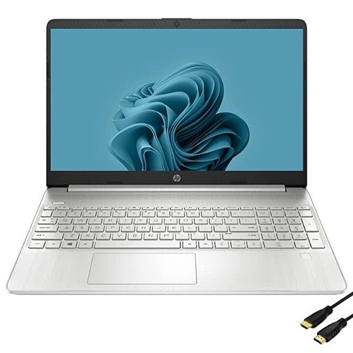 2021 Newest HP 15.6" IPS FHD Laptop, Intel i5-1135G7(Benchmark Beats Intel i7-1065G7), Intel Iris Xe, 16GB DDR4 RAM, 512GB PCIE SSD, Fingerprint, Lightweight, Bundle Woov HDMI, Win 10 Home, Silver