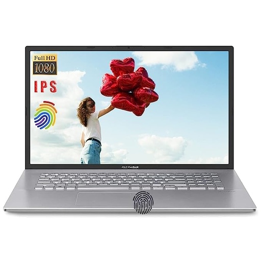 ASUS Vivobook 17.3" FHD LED-Backlit Business Laptop, Intel Core i5-1035G1, Intel UHD Graphics, 12GB DDR4, 1TB HDD + 512GB NVMe SSD, Webcam, Bluetooth, HDMI, Backlit Keyboard, Windows 10, TWE Bundle