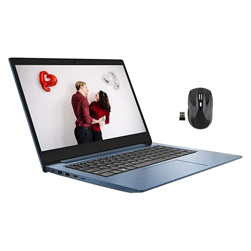Lenovo IdeaPad 1 14" HD Anti-Glare 220nits Laptop for Students, AMD Athlon Silver 3050e up to 2.8GHz, 4GB Ram, 512GB SSD, Webcam, USB-C, HDMI, Windows 10, TWE Bundle, 1 Year Office 365 Personal