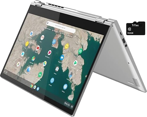 2021 Lenovo Chromebook C340 2-in-1 Convertible Laptop, 15.6-Inch TouchScreen FHD (1920 x 1080) IPS Display, Intel Core i3 Processor, 4GB RAM, 64 GB eMMC, WiFi, WebCam, USB-C, BT, Chrome OS, TiTac Card