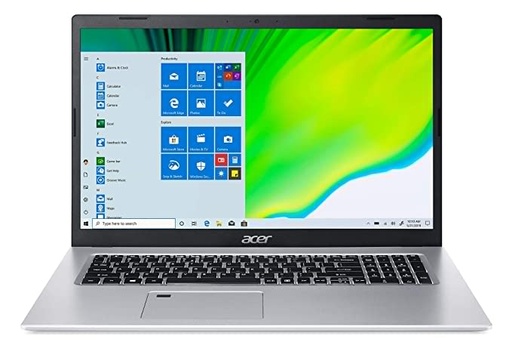 Acer Aspire 5 A517-52-59SV, 17.3" Full HD IPS Display, 11th Gen Intel Core i5-1135G7, Intel Iris Xe Graphics, 8GB DDR4, 512GB NVMe SSD, WiFi 6, Fingerprint Reader, Backlit Keyboard
