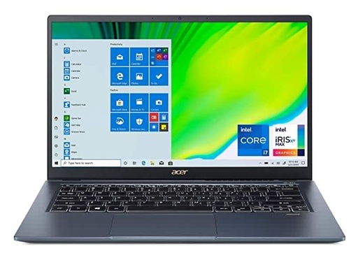 Acer Swift 3X Thin & Light Laptop, 14" Full HD, 11th Gen Intel Core i7-1165G7, Intel Iris Xe Max, 16GB LPDDR4X, 1TB NVMe SSD, Intel Wi-Fi 6, Fingerprint Reader, Back-lit Keyboard, SF314-510G-767Y
