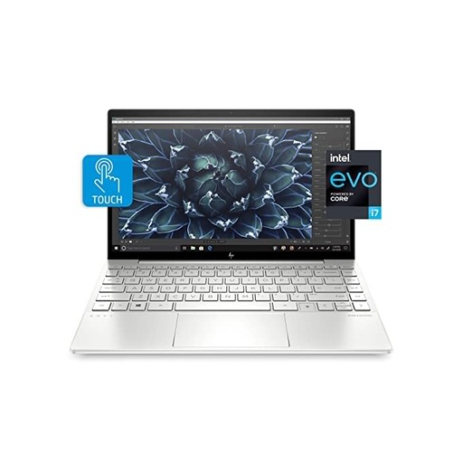 HP Envy 13 Laptop, Intel Core i7-1165G7, 8 GB DDR4 RAM, 256 GB SSD Storage, 13.3-inch FHD Touchscreen Display, Windows 10 Home with Fingerprint Reader, Camera Kill Switch (13-ba1010nr, 2020 Model)