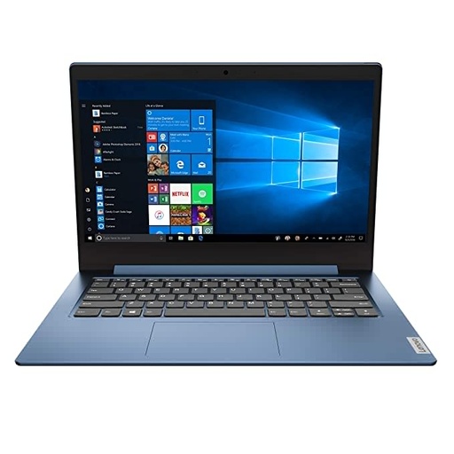 2020 Lenovo IdeaPad 1 14.0" HD Laptop PC, Intel Pentium Silver N5030 Quad-Core Processor, 4GB Memory, 128GB SSD, HDMI, Webcam, WiFi, Windows 10 S, Ice Blue