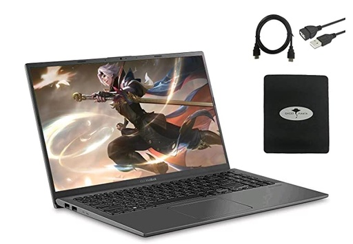 2020 Newest ASUS VivoBook 15.6" FHD Thin Light Business Student Laptop, AMD Ryzen 5 3500U(Beat i7-7500U) 12GB RAM 1TB SDD, Radeon Vega 8, Fingerprint, HDMI, BT, USB-C, Win10, w/GM Accessories