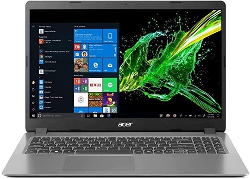 Acer Aspire 3 Laptop, 15.6" Full HD, 10th Gen Intel Core i5-1035G1, 8GB DDR4, 256GB NVMe SSD, Windows 10 Home, A315-56-594W