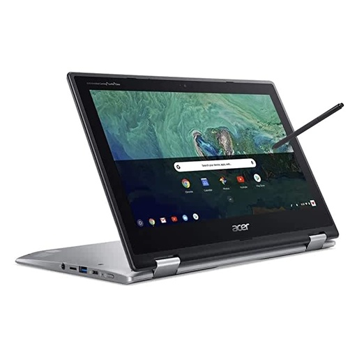 Acer 2021 Chromebook Spin 11.6 Inch Touchscreen 2-in-1 Laptop, Intel Celeron N3350 up to 2.4 GHz, 4GB LPDDR4 RAM, 32GB eMMC, WiFi, Chrome OS + NexiGo 128GB MicroSD Card Bundle