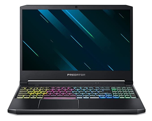 Acer Predator Helios 300 Intel Core i7-10750H 15.6 inches Full HD Gaming Laptop 144Hz 3ms IPS Display, 6GB NVIDIA GeForce RTX 2060, 16GB Dual-Channel DDR4, 512GB NVMe SSD, WiFi 6, Windows 10 Home, RGB Keyboard, 2.3 kg - PH315-53-72XD